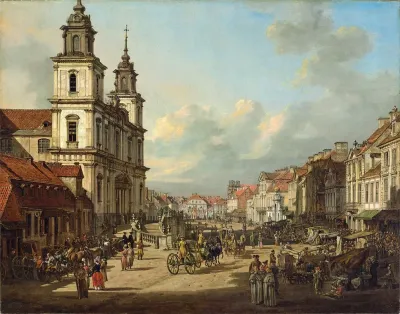 Church Of The Holy Cross In Warsaw