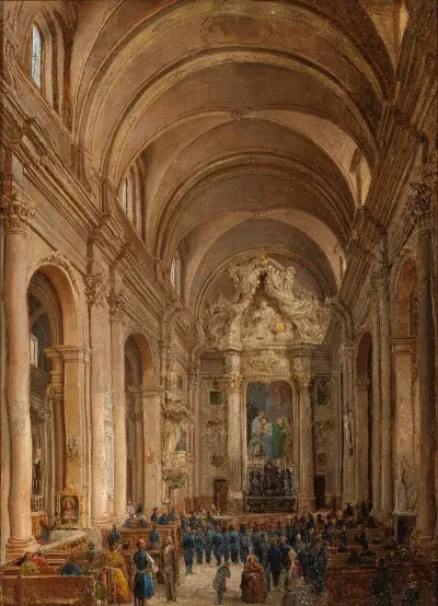 Church Of The Nuns Of The Visitation In Warsaw