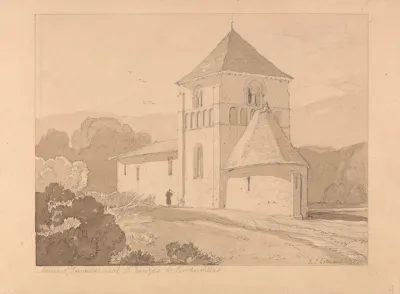 Church Of Yainville Near Saint Georges De Bocherville Normandy