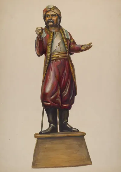 Cigar Store Figure 23