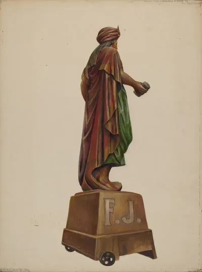 Cigar Store Figure 25