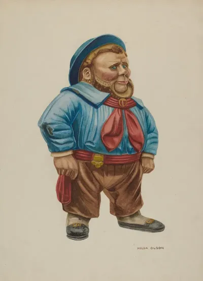 Cigar Store Figure Sailor