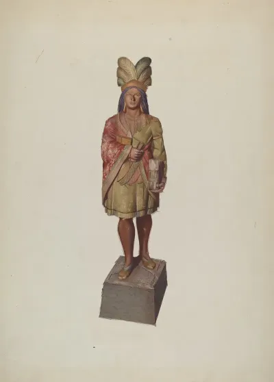 Cigar Store Indian 102