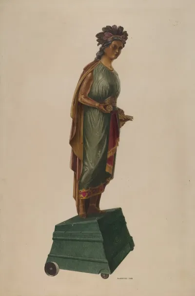 Cigar Store Indian 105