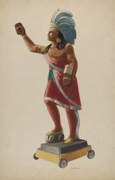 Cigar Store Indian 106
