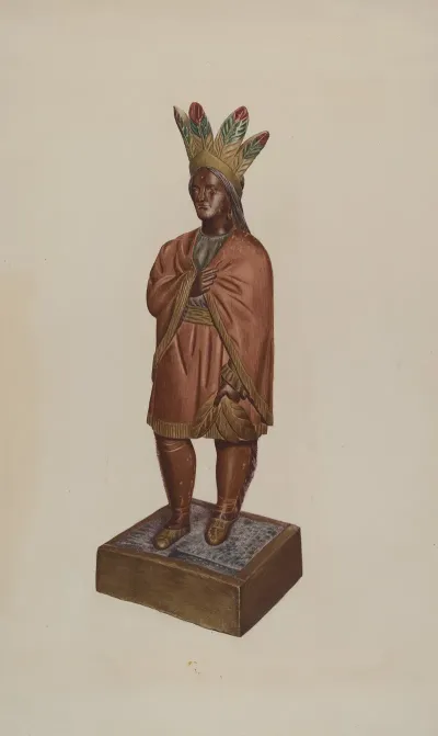 Cigar Store Indian 107