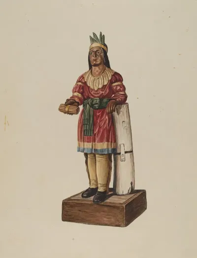 Cigar Store Indian 111