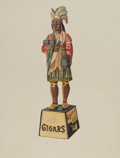 Cigar Store Indian 112