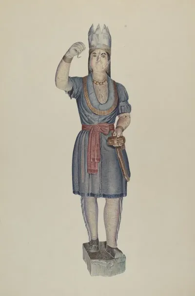 Cigar Store Indian 116