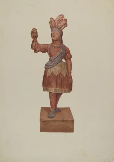 Cigar Store Indian 117
