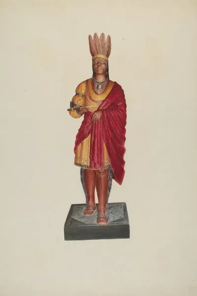 Cigar Store Indian 123