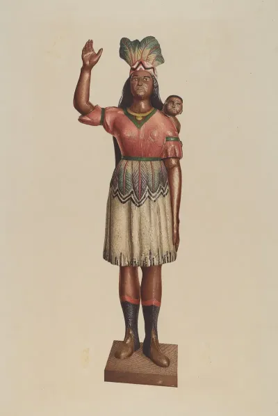 Cigar Store Indian 137