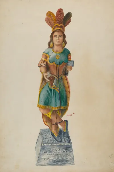 Cigar Store Indian 13