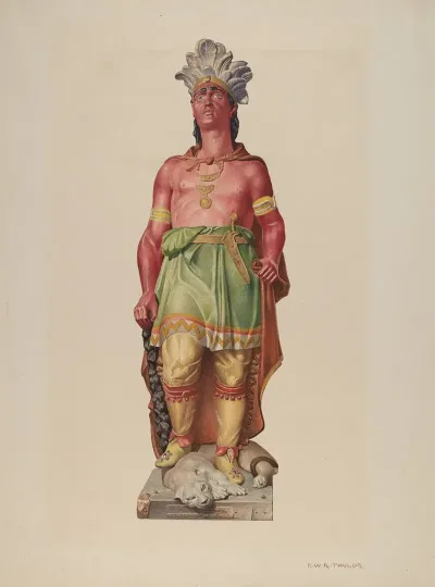 Cigar Store Indian 140