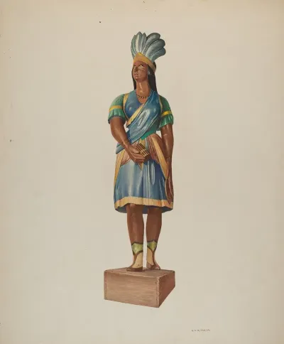 Cigar Store Indian 142