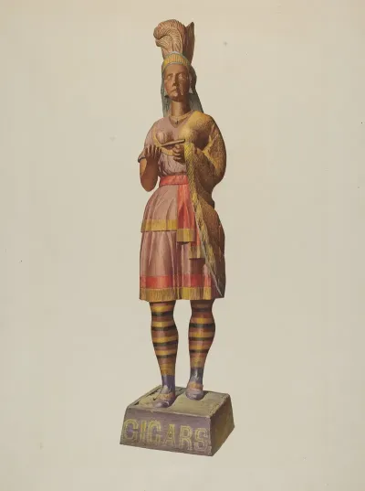 Cigar Store Indian 143