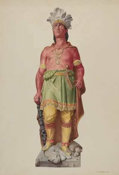 Cigar Store Indian 144