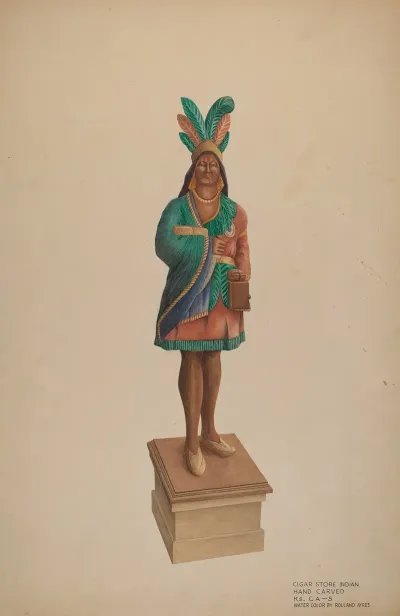 Cigar Store Indian 145