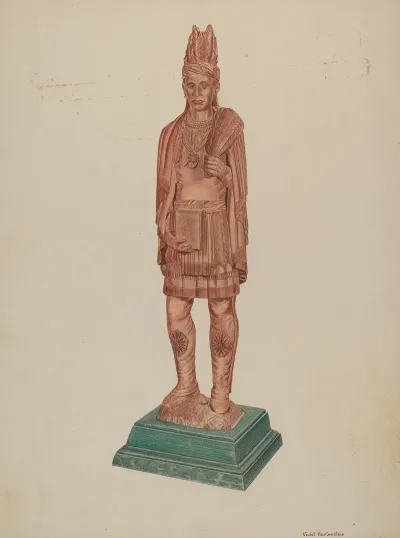 Cigar Store Indian 158