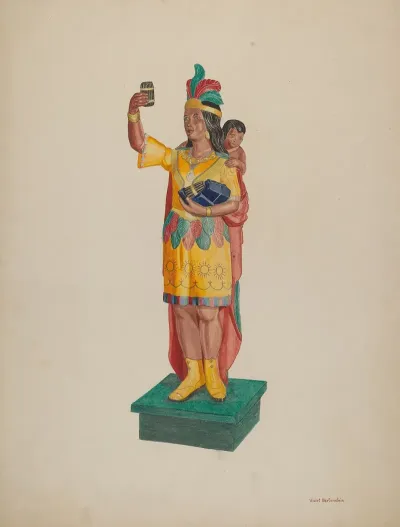 Cigar Store Indian 159