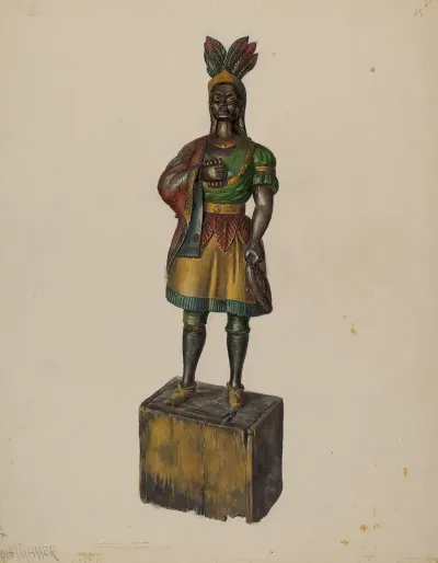 Cigar Store Indian 162