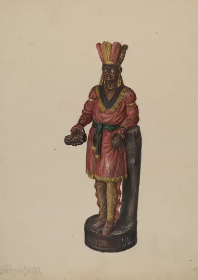 Cigar Store Indian 163