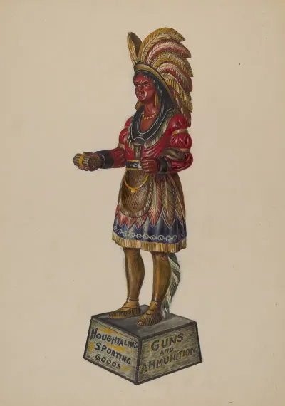 Cigar Store Indian 165