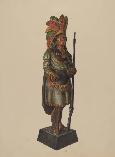 Cigar Store Indian 166