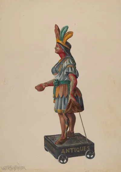 Cigar Store Indian 167