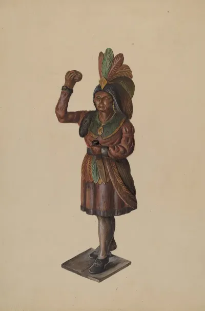 Cigar Store Indian 168