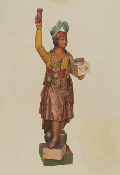 Cigar Store Indian 16