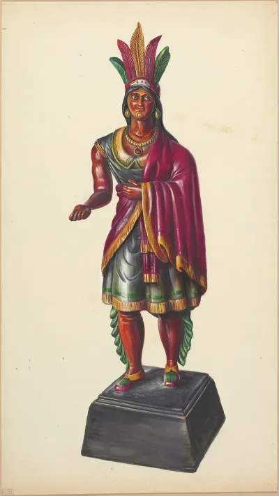 Cigar Store Indian 172