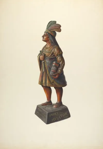 Cigar Store Indian 174
