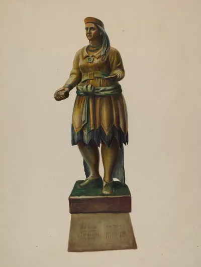 Cigar Store Indian 178