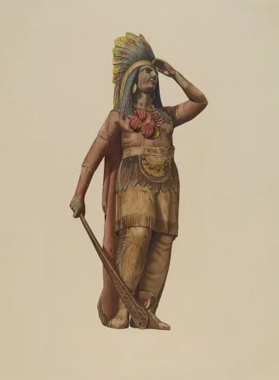 Cigar Store Indian 17