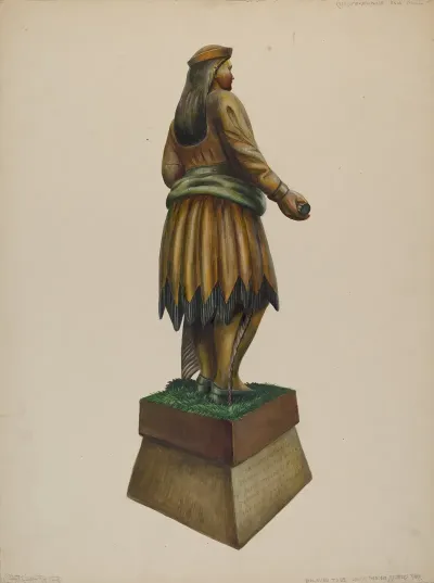 Cigar Store Indian 182