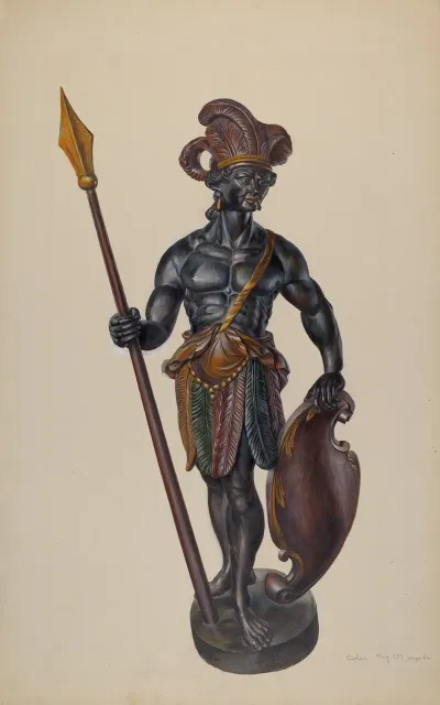 Cigar Store Indian 183
