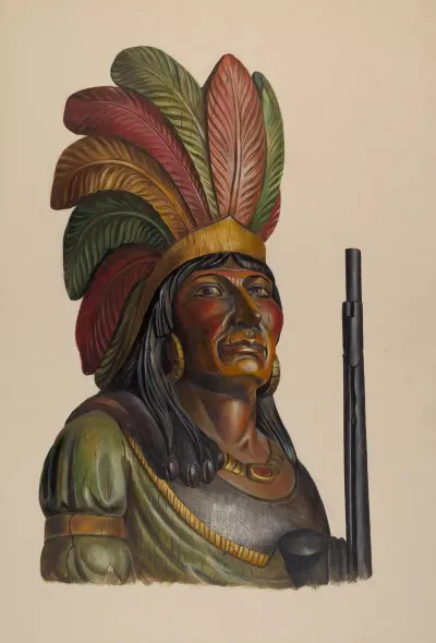 Cigar Store Indian 184