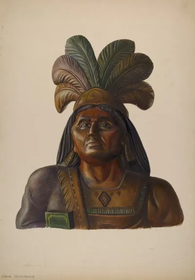 Cigar Store Indian 186