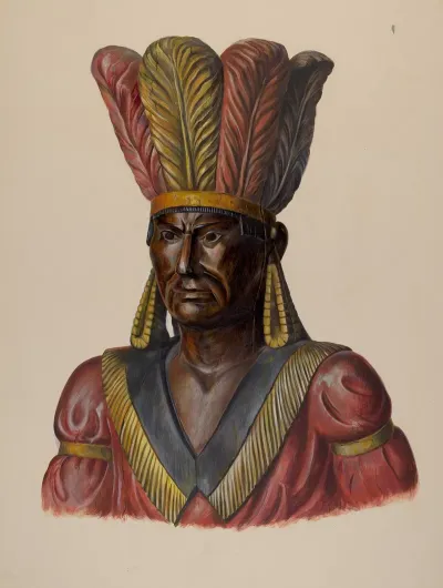Cigar Store Indian 187