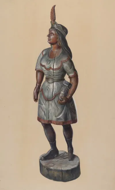 Cigar Store Indian 188