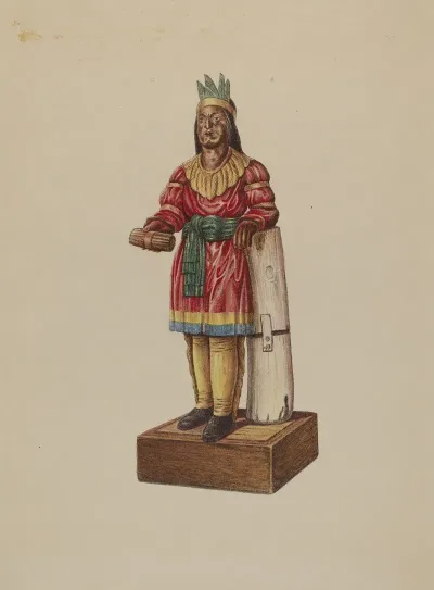 Cigar Store Indian 18