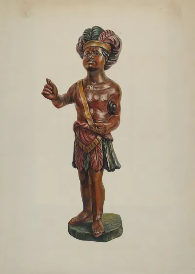 Cigar Store Indian 191
