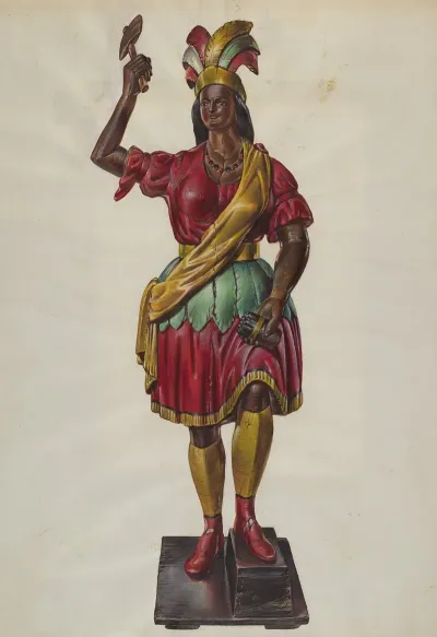 Cigar Store Indian 21