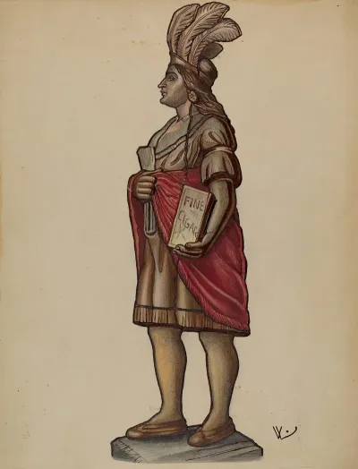 Cigar Store Indian 24