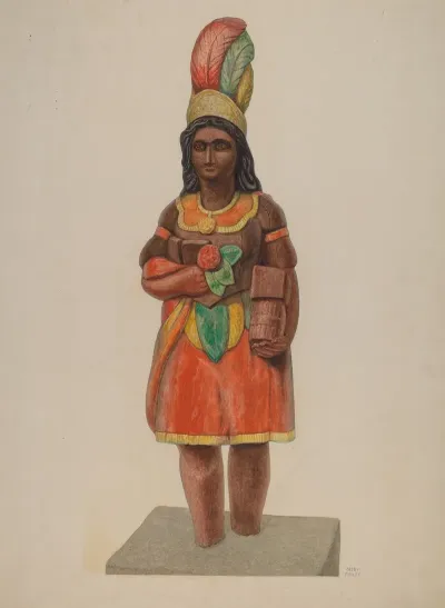 Cigar Store Indian 27