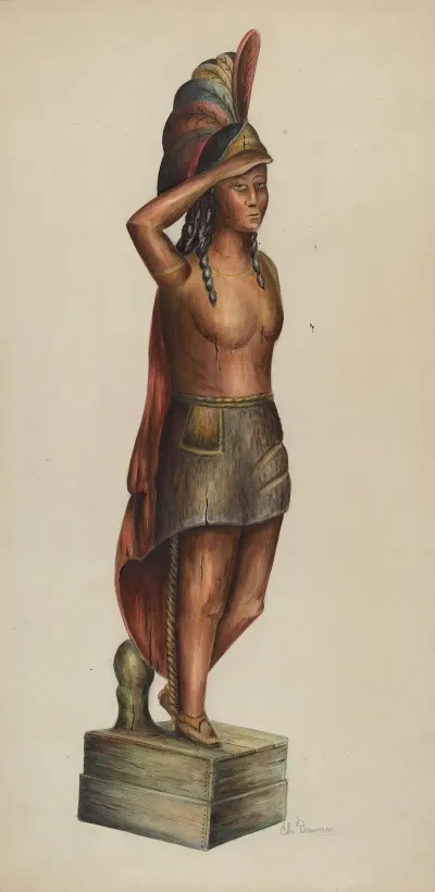 Cigar Store Indian 29