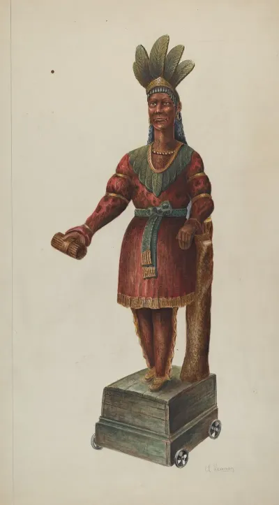 Cigar Store Indian 30