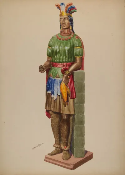 Cigar Store Indian 33