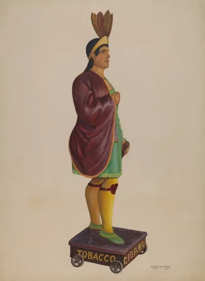 Cigar Store Indian 37